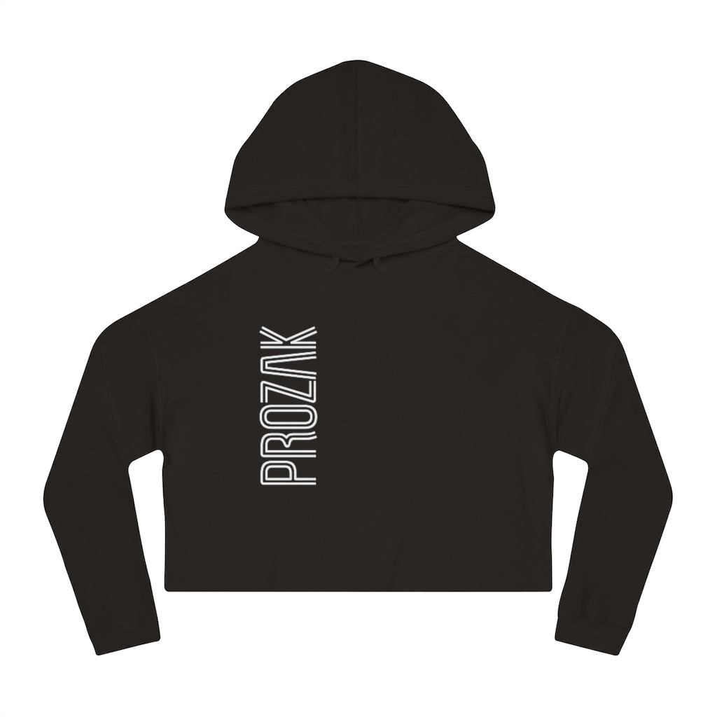 PROZAK Cropped Hooded Sweatshirt