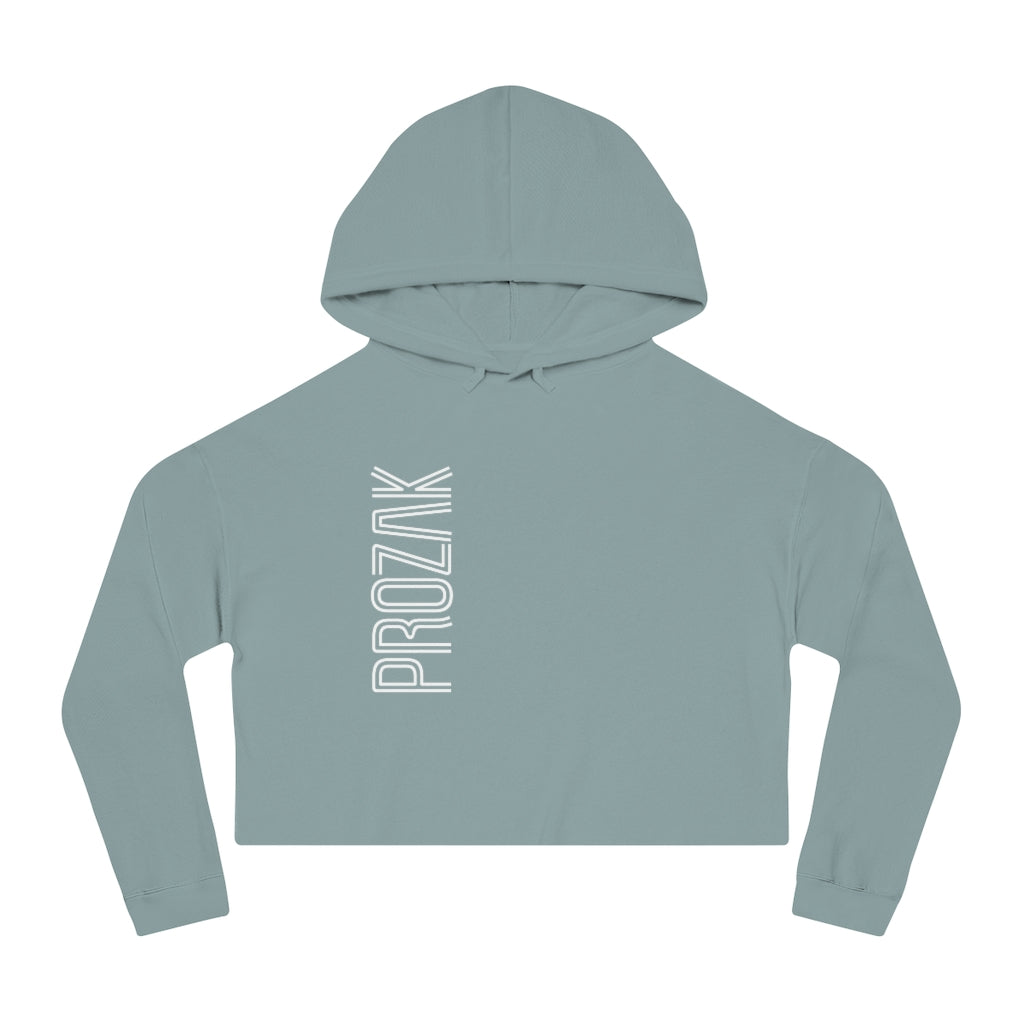 PROZAK Cropped Hooded Sweatshirt