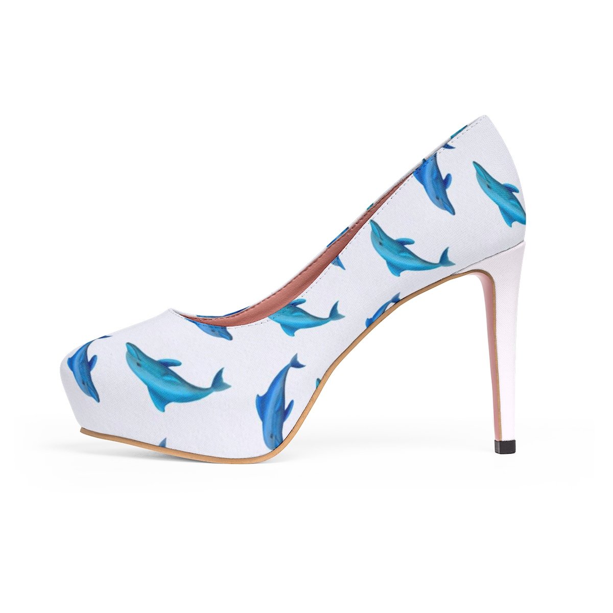 Signature Dolphin Platform Heels - fourtee2