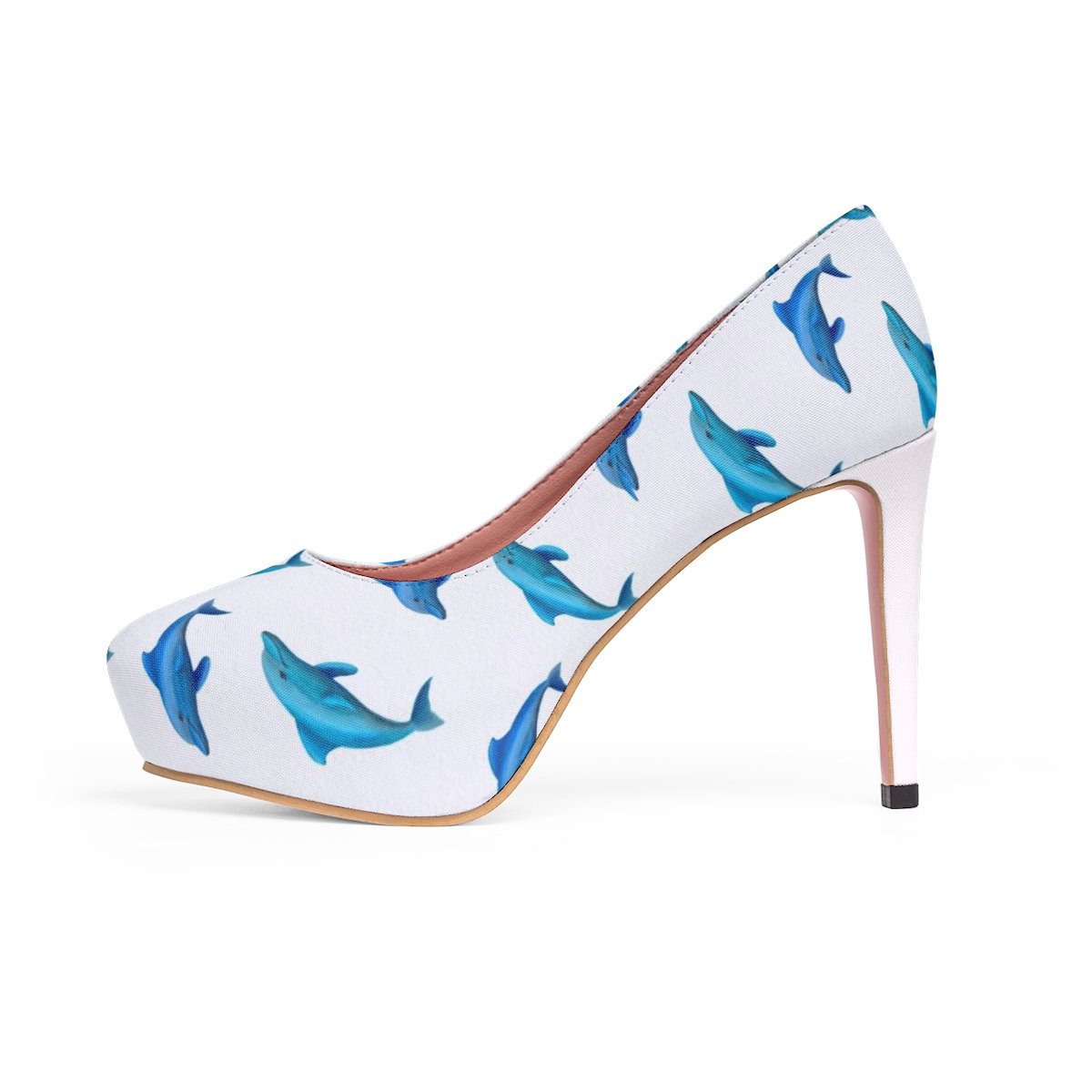 Signature Dolphin Platform Heels - fourtee2