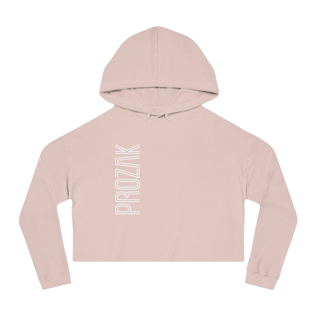 PROZAK Cropped Hooded Sweatshirt