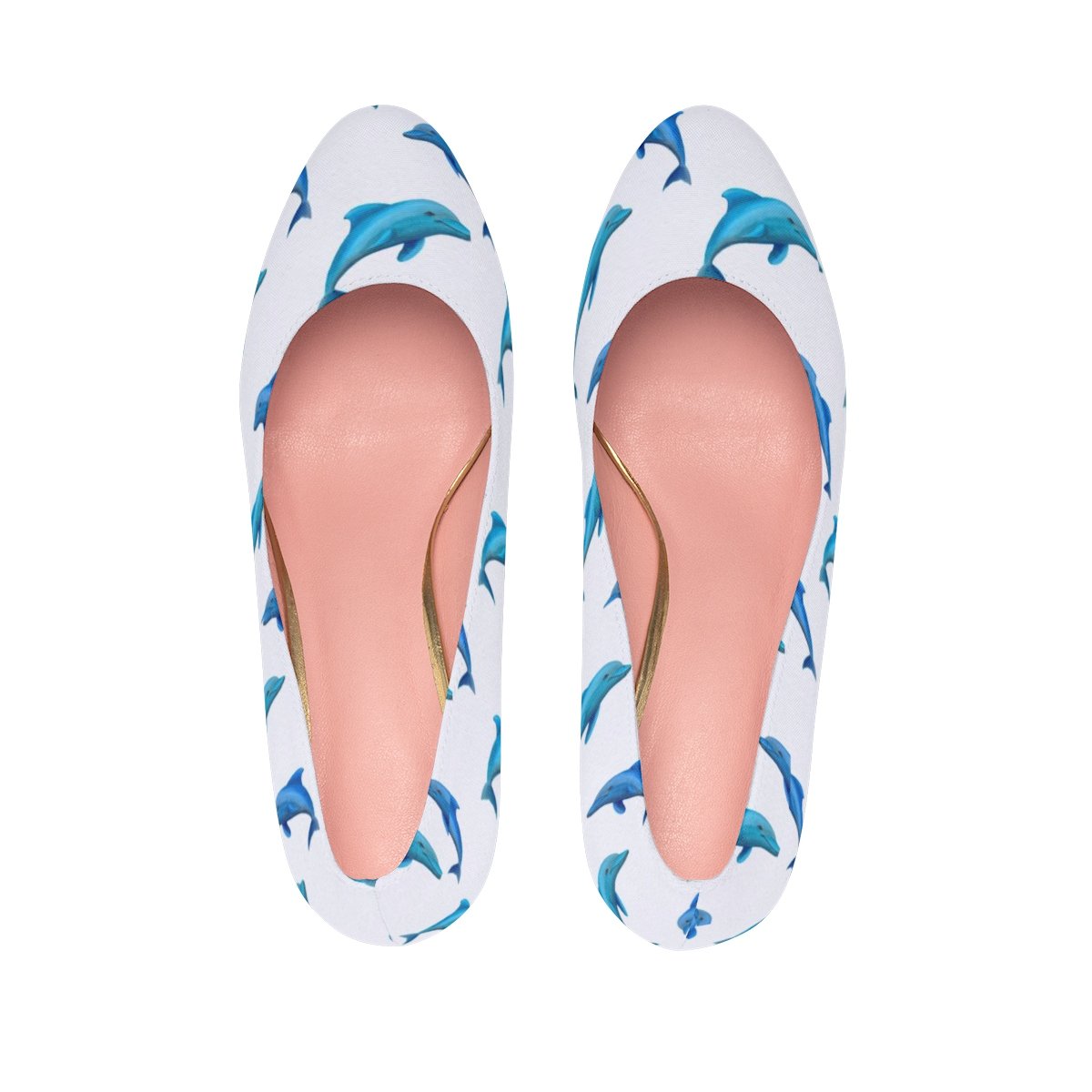 Signature Dolphin Platform Heels - fourtee2