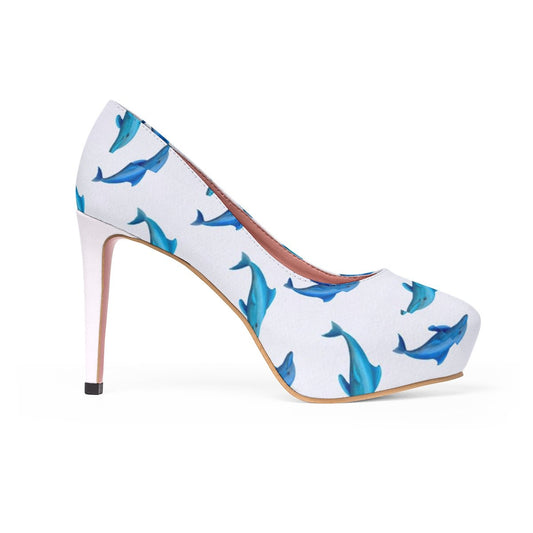 Signature Dolphin Platform Heels - fourtee2