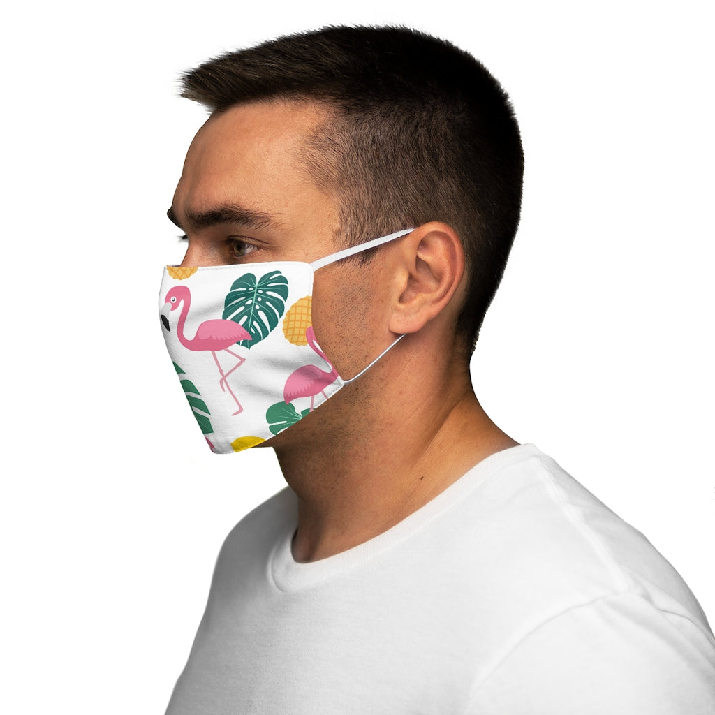 #JuicyFlamingo Snug-Fit Face Mask