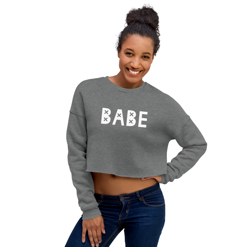 BABE Crop Sweatshirt - fourtee2