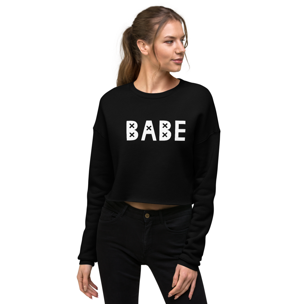 BABE Crop Sweatshirt - fourtee2