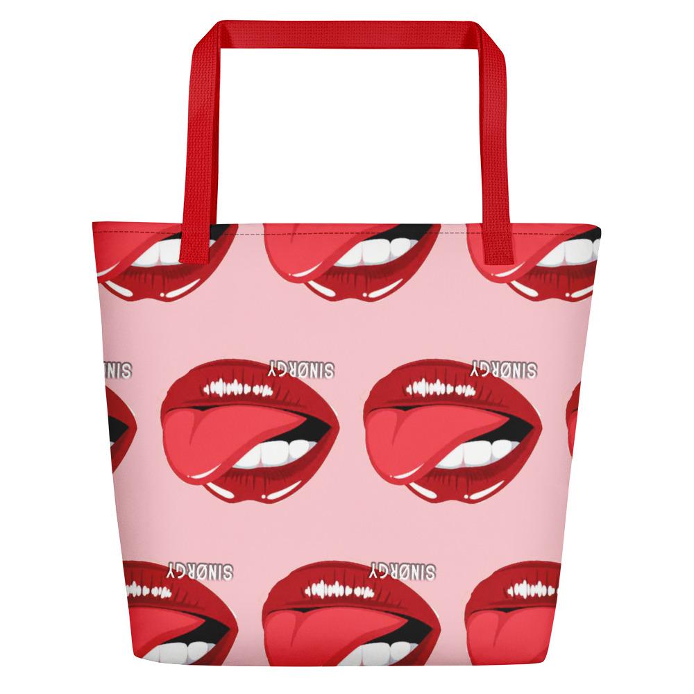 Sinørgy Lips Beach Bag - fourtee2