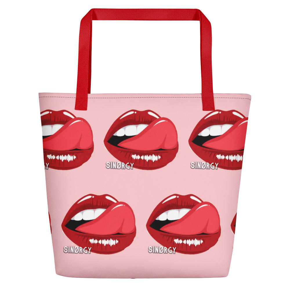 Sinørgy Lips Beach Bag - fourtee2