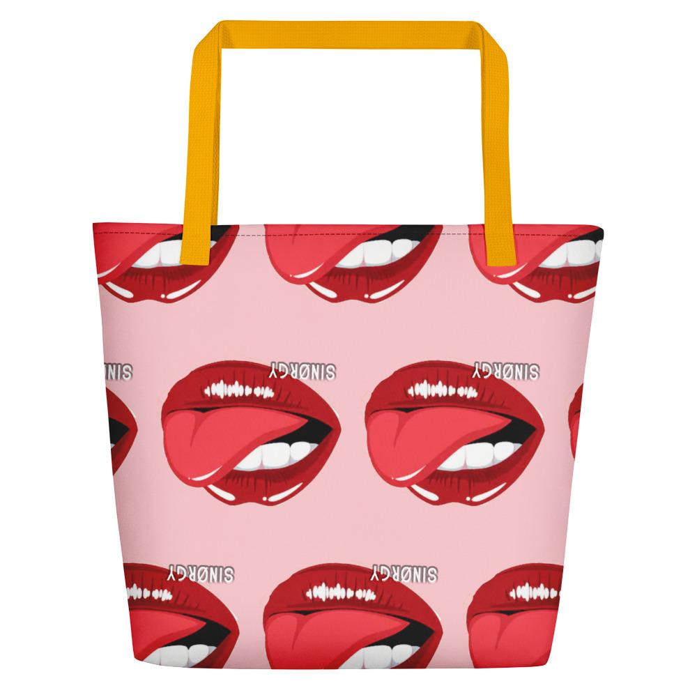 Sinørgy Lips Beach Bag - fourtee2