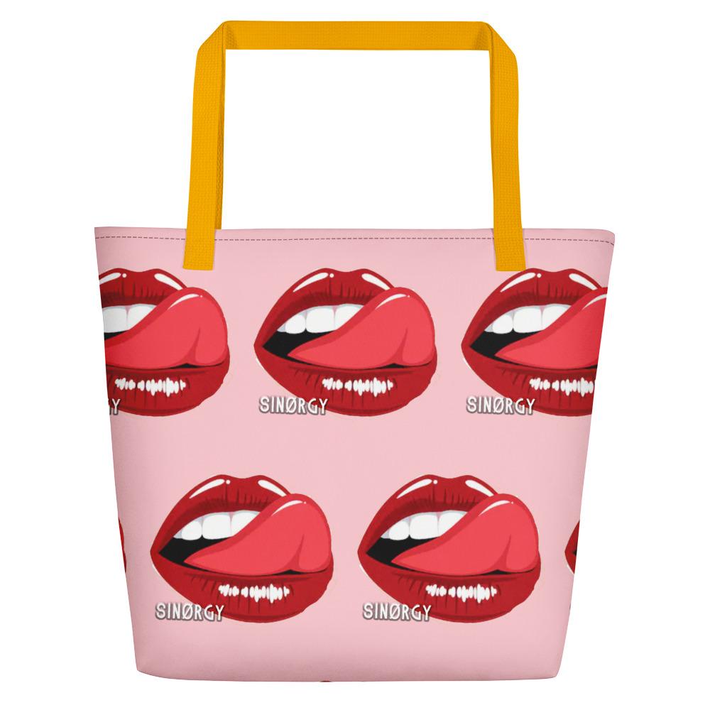 Sinørgy Lips Beach Bag - fourtee2