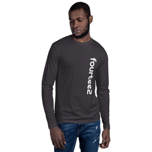 Signature Long Sleeve Fitted Crew - fourtee2