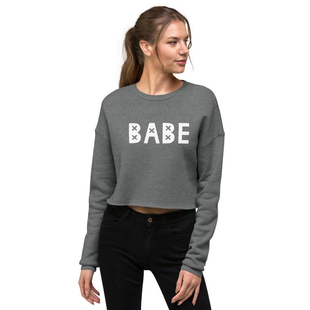 BABE Crop Sweatshirt - fourtee2