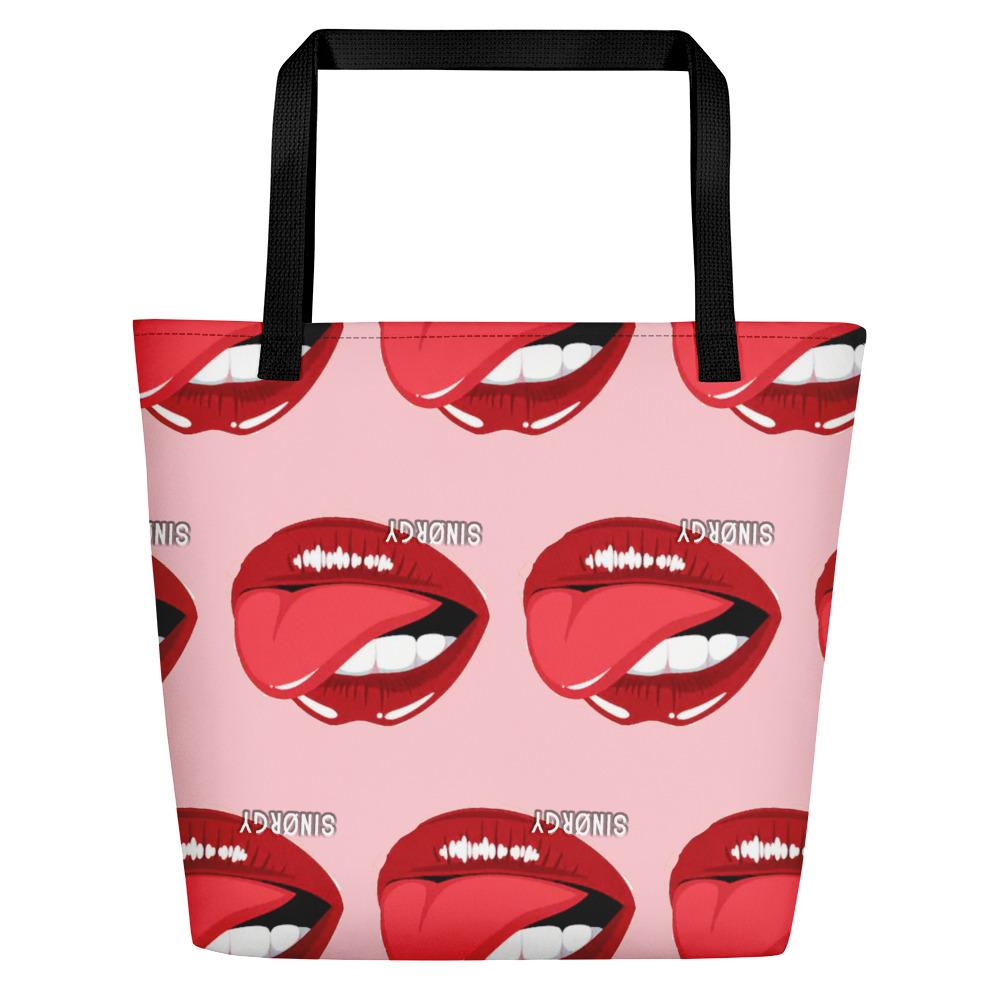 Sinørgy Lips Beach Bag - fourtee2