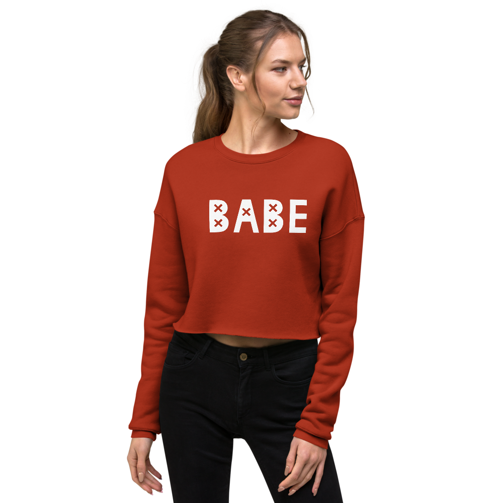 BABE Crop Sweatshirt - fourtee2